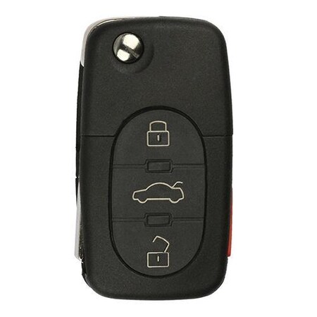 Keyless Factory KeylessFactory: VW Remote Flip Key HLO1J0959753F (3 BTN) RK-V-753F